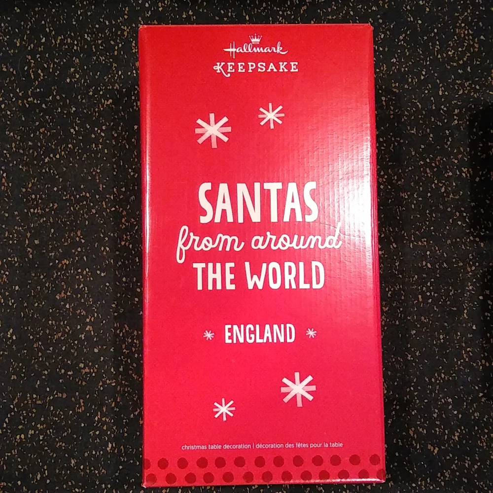Santa from around the world, england, new, Hallmark